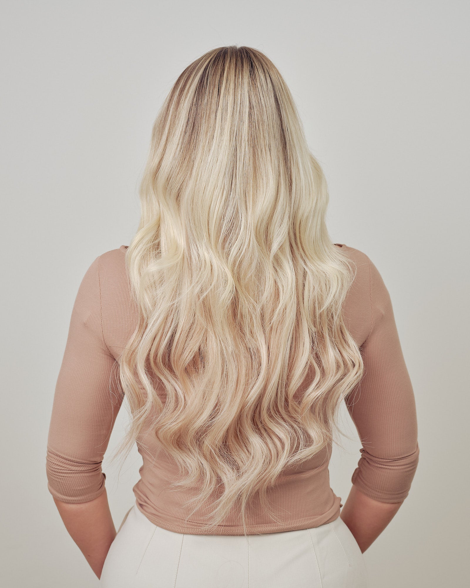 Seamless 7 piece Clip-In Set 20" #1953