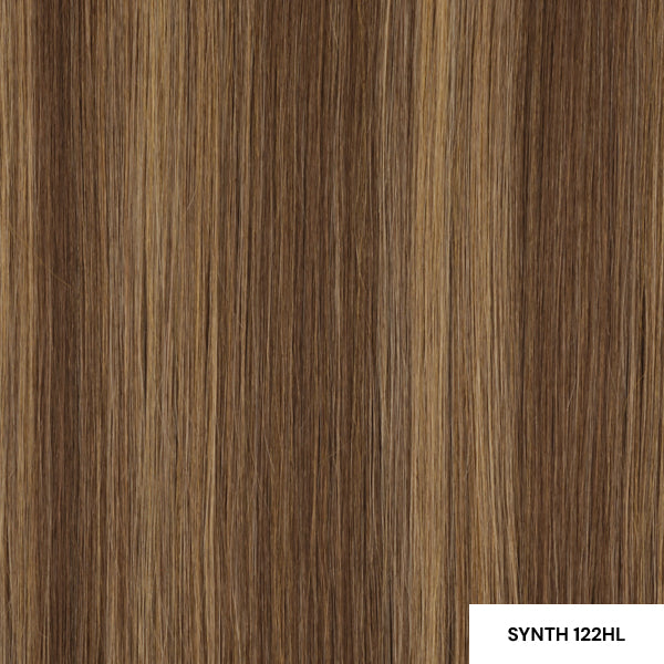 Seamless Synthetic Clip-In 5 piece set 20" #4623