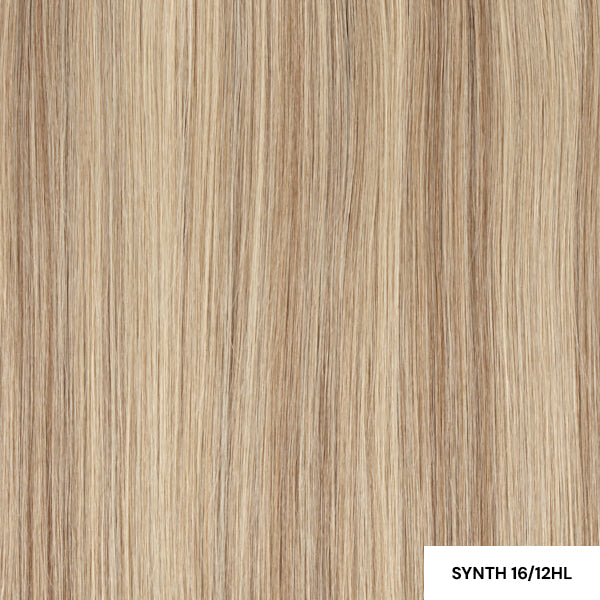 Seamless Synthetic Clip-In 5 piece set 20" #4623