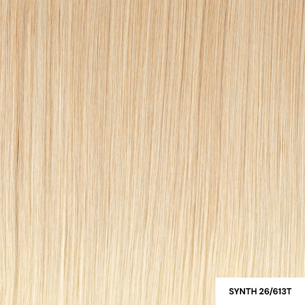 Seamless Synthetic Clip-In 5 piece set 20" #4623