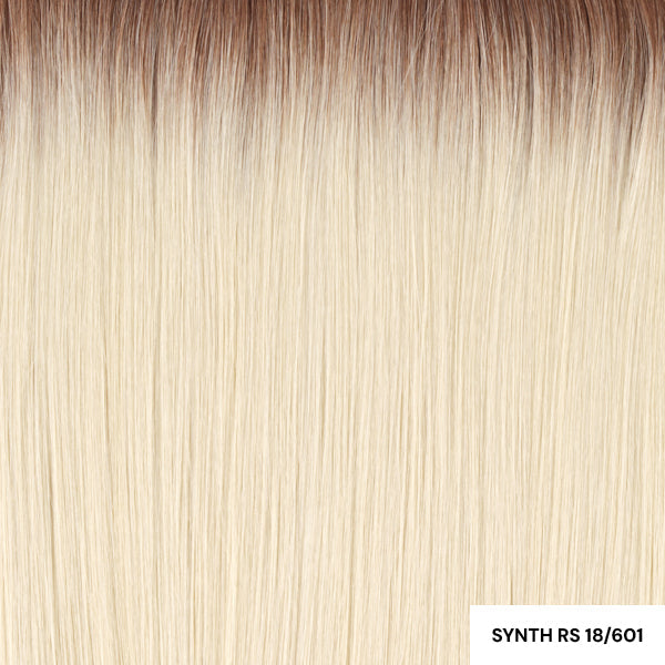 Seamless Synthetic Clip-In 5 piece set 20" #4623
