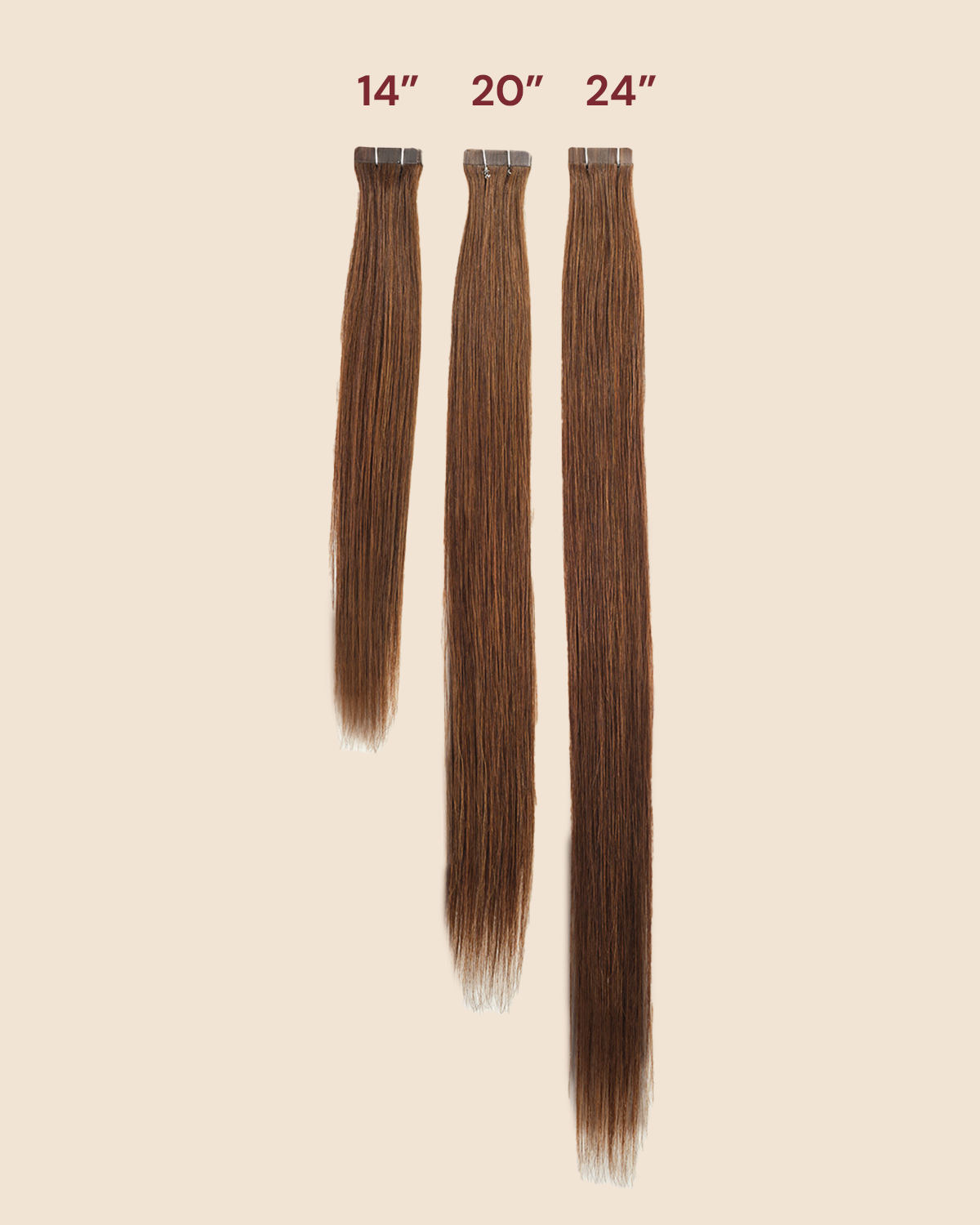 Regular Tape Extensions 24" (4x0.9cm) #1460