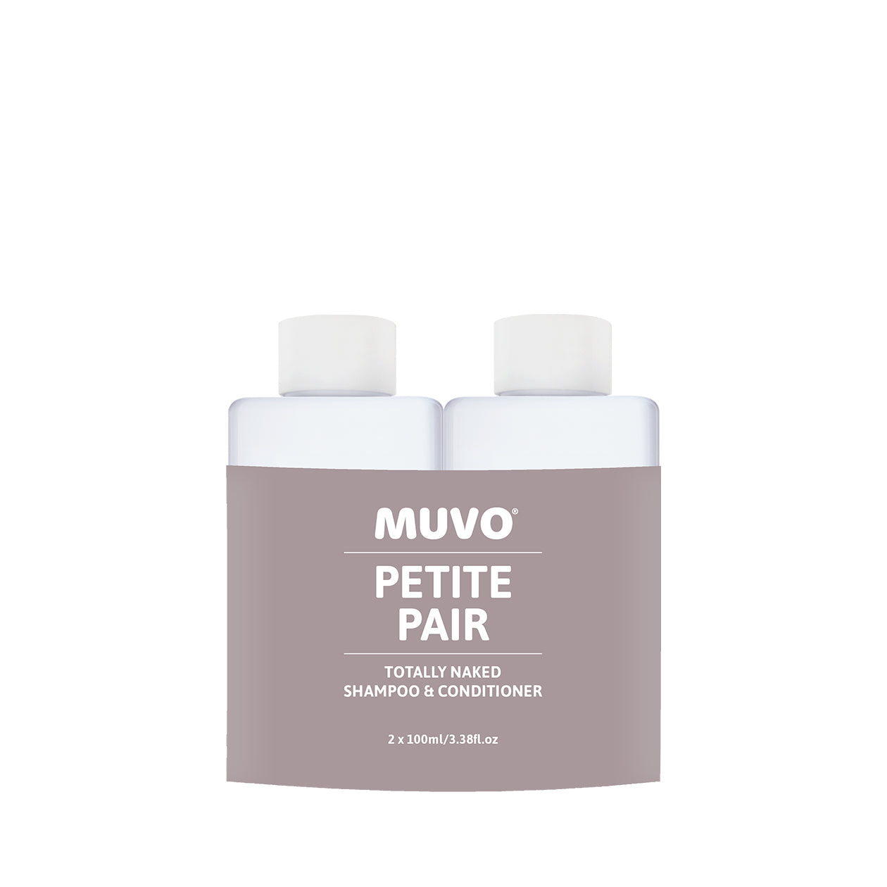MUVO Totally Naked Petite Pair Travel Size 100ml #9630